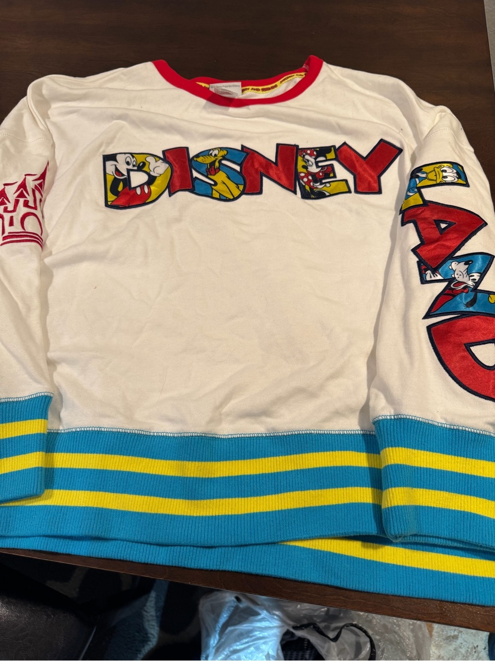 Disneyland White Crewneck